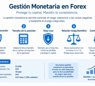 Gestión monetaria en Forex
