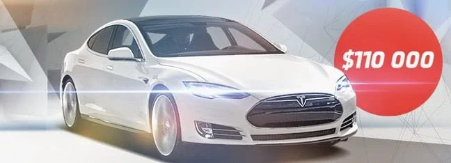 concurso de RoboForex para obtener un automóvil Tesla