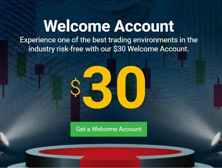 Bono gratuito de 30 USD de Tickmill