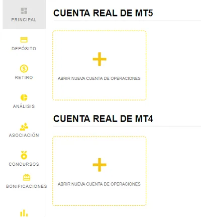 eleccion cuentas