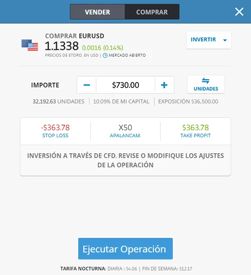 ¿Cómo funciona la función de copytrading de eToro? 2 Plataforma del broker eToro