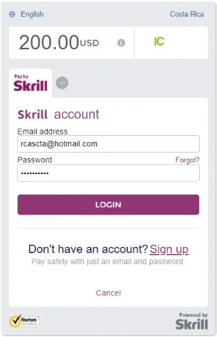transacciones skrill icmarkets