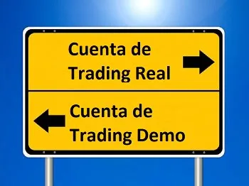Trading en cuentas demo vs cuentas reales
