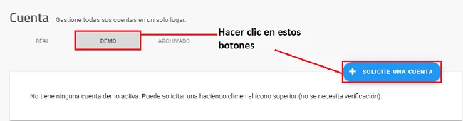 Tutorial de Pepperstone - Guía Para Operadores Forex 12 Cuenta demo en Pepperstone