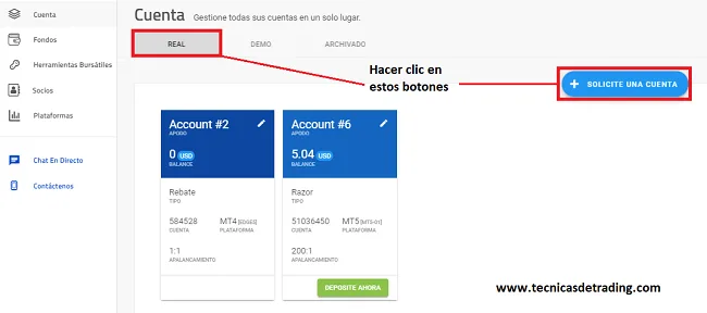 Tutorial de Pepperstone - Guía Para Operadores Forex 11 Tutorial de Pepperstone - Apertura de cuenta