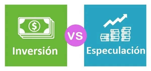Inversión vs especulación