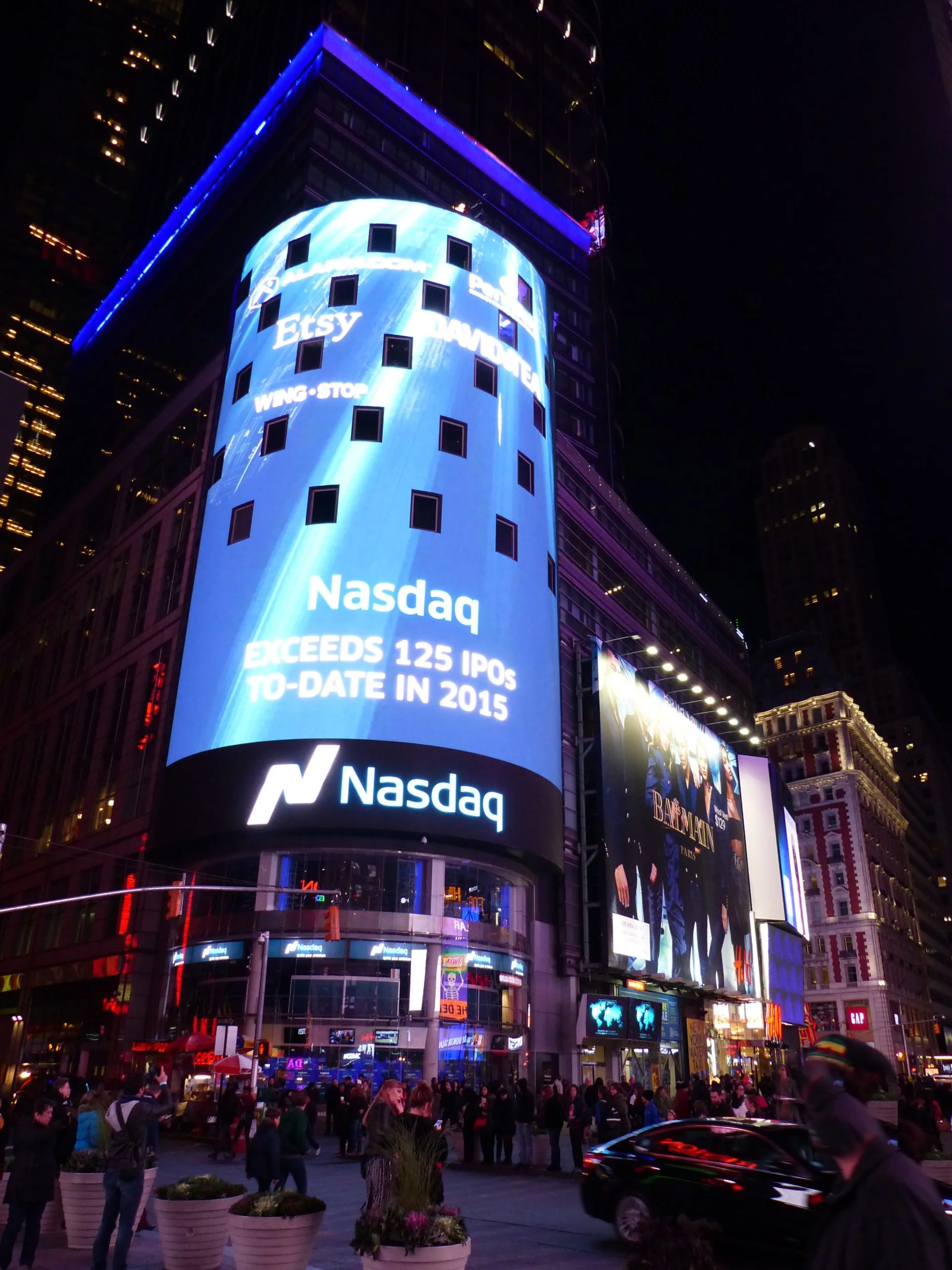 NYC Midtown Manhattan – Times Square – Broadway by night panoramio 2 scaled