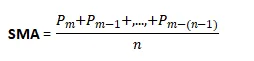 La Media Móvil Simple (SMA) - Definición y Características 4 formula de media móvil SMA