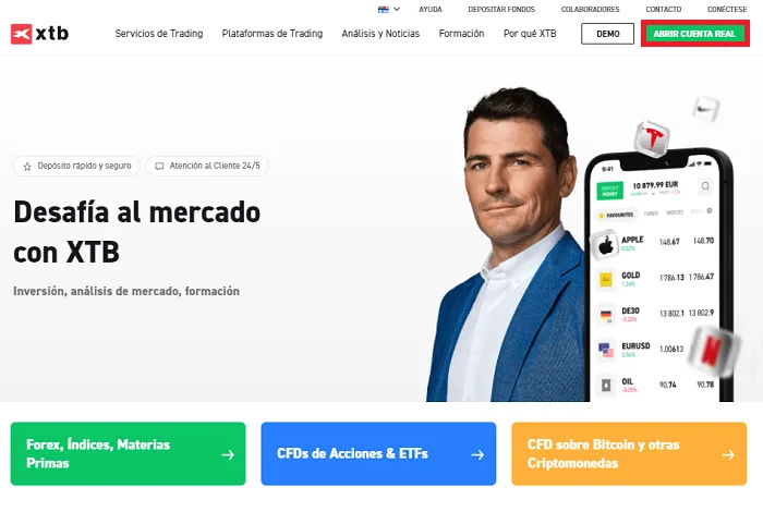 Tipos de Cuentas de XTB - ¿Cual debo elegir? 10 Apertura de cuenta real con XTB