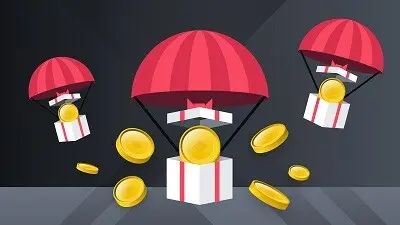 Airdrops de criptomonedas