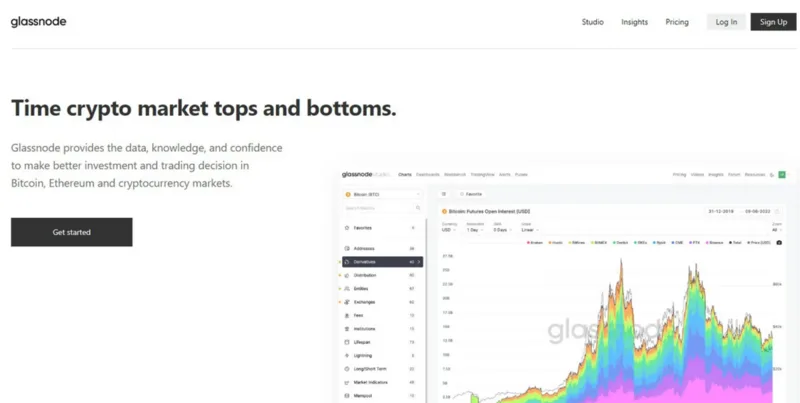 Datos on-chain de Glassnode