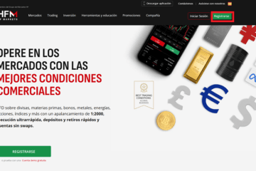 Sitio web de HF Markets