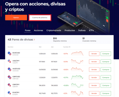 ¿Cómo Abrir Una Cuenta Demo con IQ Option? 33 Apertura de una cuenta demo de IQ Option