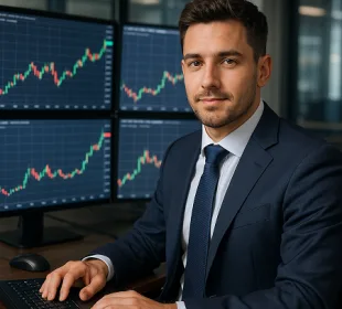 Trader financiado de prop trading
