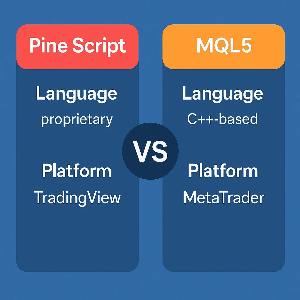 MQL5 vs. Pine Script: ¿Qué lenguaje deberías aprender? 2 Pinecript vs MQL5