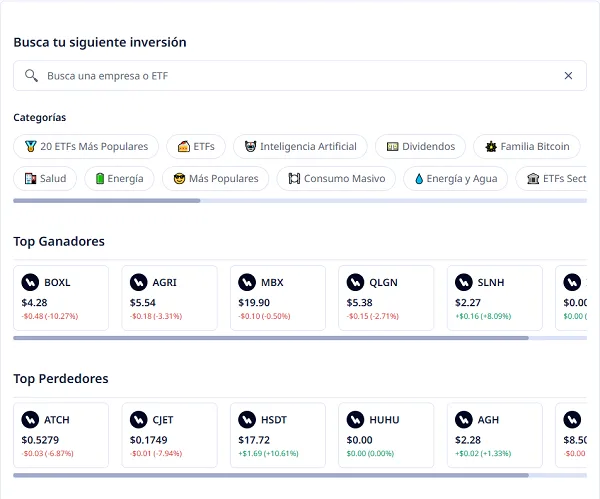 Activos de inversión de Hapi