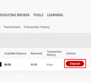 deposito fondos tickmill