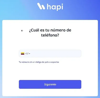 numero telefono hapi