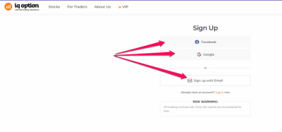 Tipos de Cuentas de IQ Option - Características y Proceso de Apertura 11 registro broker iqoption