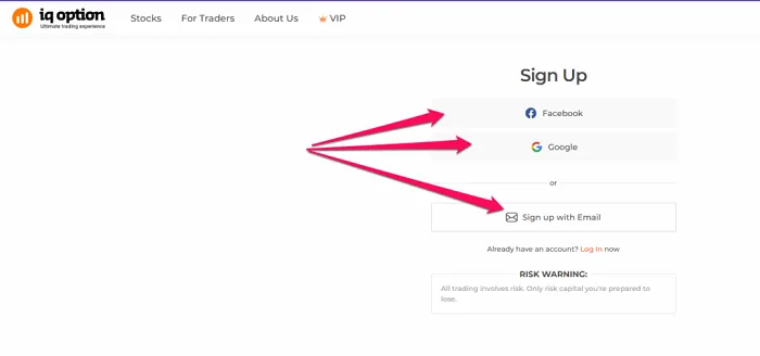 Tipos de Cuentas de IQ Option - Características y Proceso de Apertura 3 registro broker iqoption