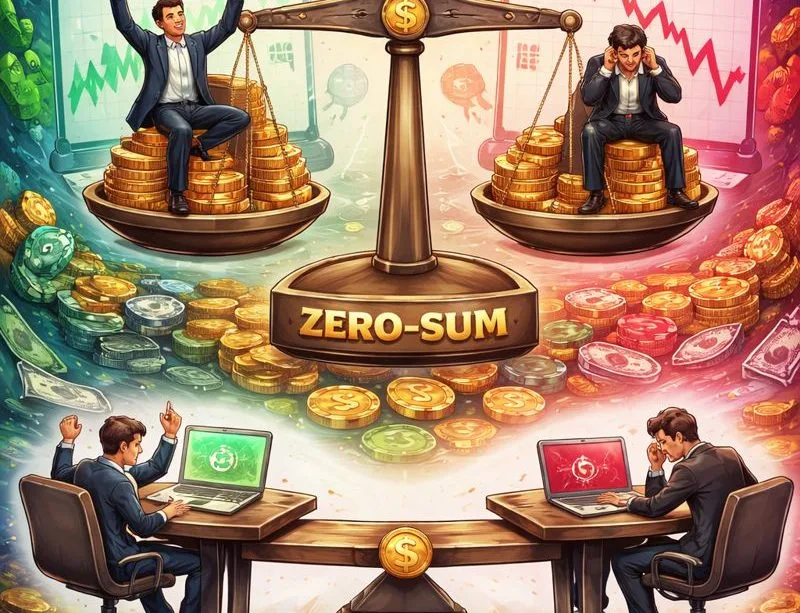 El trading como juego de suma cero