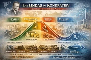 Ondas de Kondratieff: Definición, Ciclos Pasados, Cómo Funcionan 15 Ondas de Kondratieff