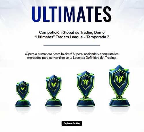 Competición Global de Trading Demo “Ultimates” Traders League de Ultima Markets 2 Concurso de trading demo